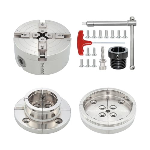 DEEFIINE Backenfutter Drechselfutter 100MM...