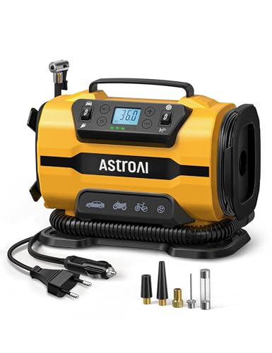 AstroAI Kompressor Auto 12V DC/230V AC Duale...