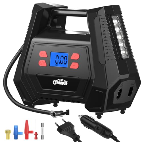 oasser Luftkompressor Kompressor 12V 230V...