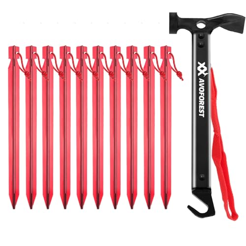 Camping Hammer mit 10 PCS Zelt...
