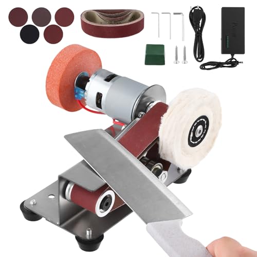 QWORK® Elektrischer Bandschleifer,...