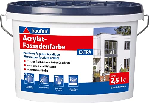 Baufan Fassadenfarbe EXTRA 2,5 Liter