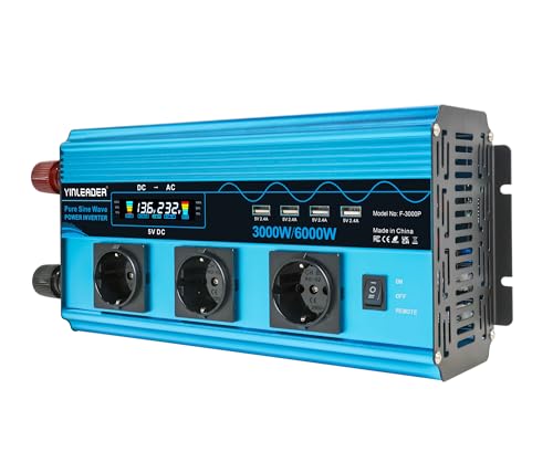 Wechselrichter 3000W /6000W Spannungswandler...