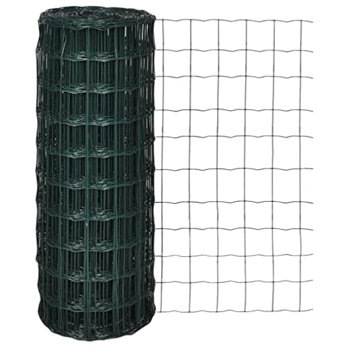 vidaXL Gartenzaun 25x1,0m Maschendraht...