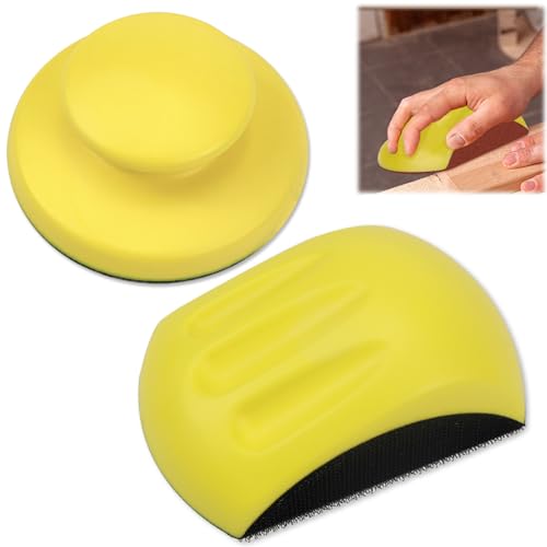Schleifklotz Handschleifblock mit Klett...