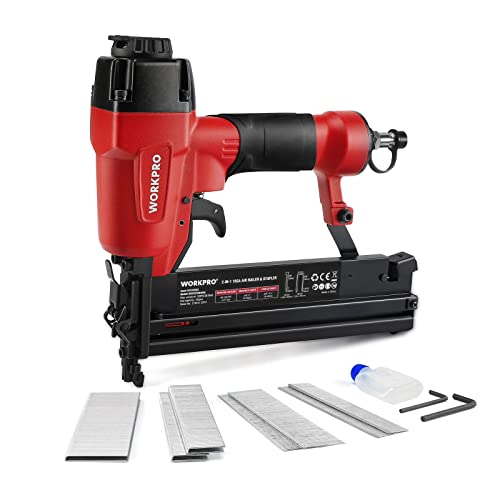 WORKPRO Druckluftnagler Drucklufttacker 2 in...