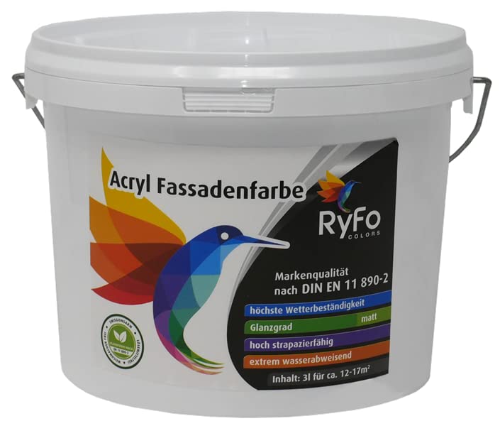 RyFo Colors Acryl Fassadenfarbe 3l (Größe...
