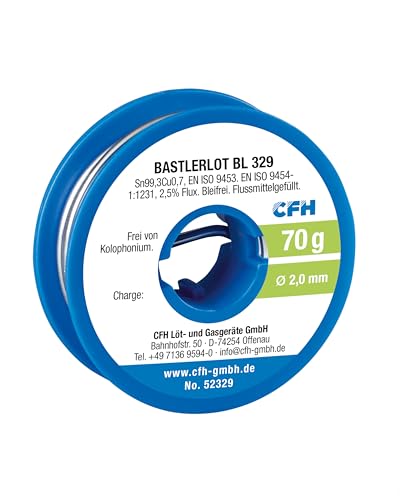CFH Bastlerlot EL 329, Ø 2,0 mm - Lötzinn...