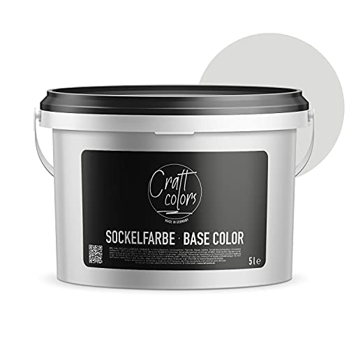 Craft Colors Sockelfarbe 5L Seidengrau |...