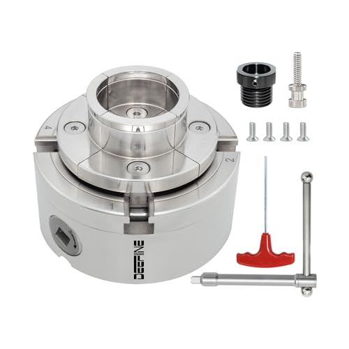 DEEFIINE Backenfutter Drechselfutter 100MM...