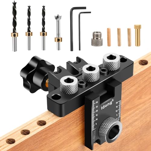 3-in-1 Pocket Hole Jig Kit...