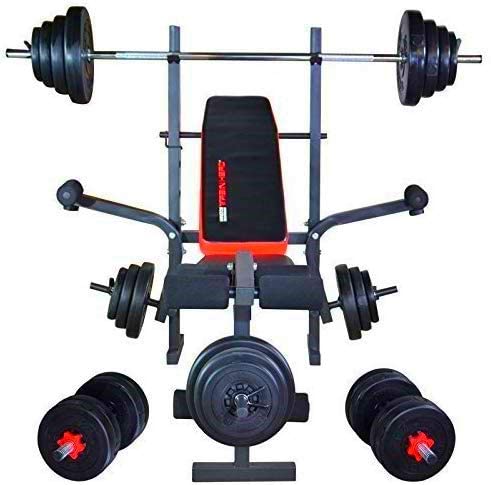 Train Hard Hantelbank Beincurl Butterfly,...