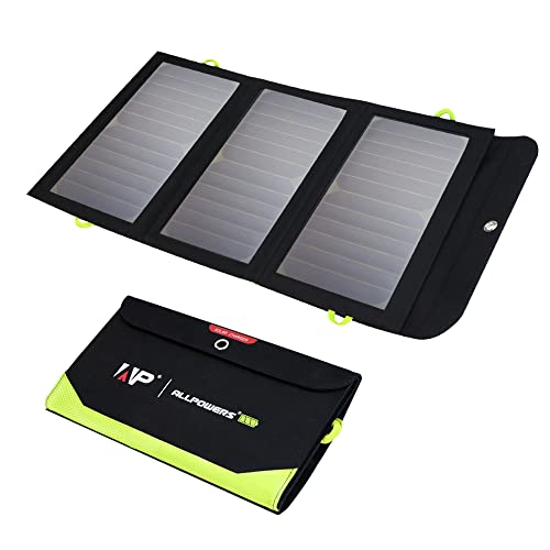 ALLPOWERS 5V 21W Solar Panel, Tragbares...