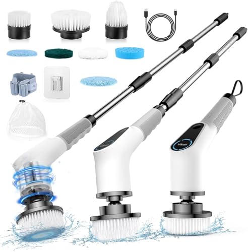 Elektrische Reinigungsbürste, 8 in 1...