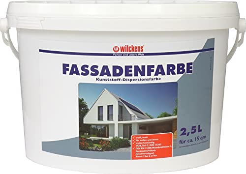 Wilckens Fassadenfarbe, 2,5 l, Weiß