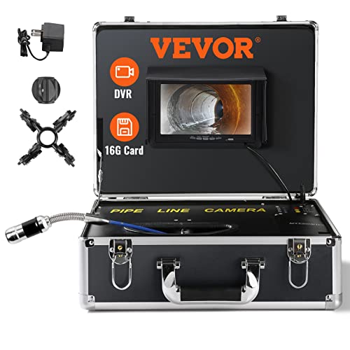VEVOR Profi 7' 480p-Rohrkamera 30m...