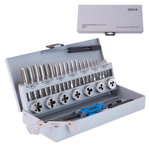 GSR Gewindeschneider Set metrisch M3–M12...