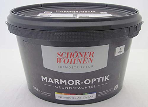 Marmor-Optik Grundspachtel 5 kg Schöner...