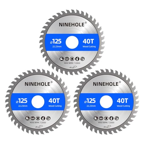 3 Stück Sägeblatt 125mm für...