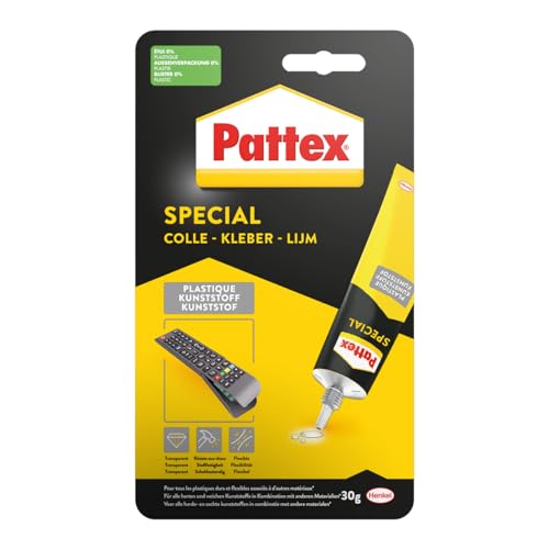 Pattex Spezialkleber Kunststoff, für eine...