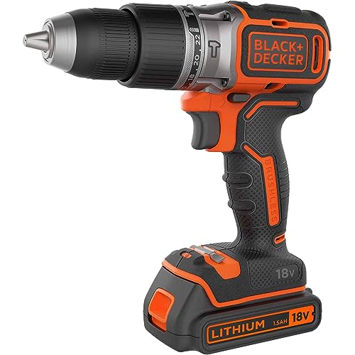 Black+Decker bürstenloser 2-Gang 18 V, 1.5...