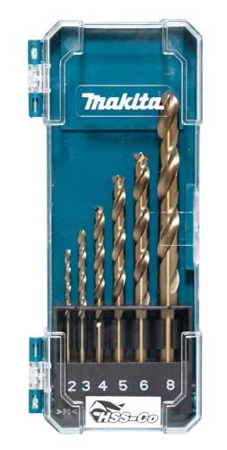 Makita D-75758 HSS-Co Metallbohrer-Set...
