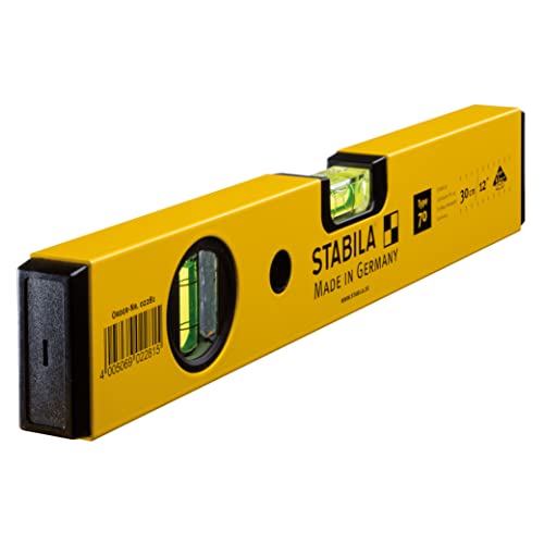 STABILA Wasserwaage Type 70, 30 cm, leichtes...