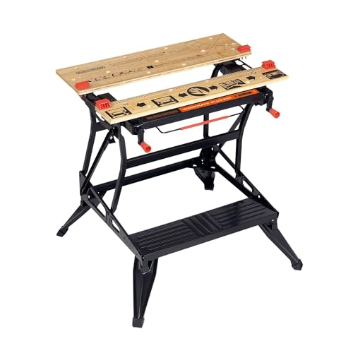 BLACK+DECKER flexible Werkbank klappbar...