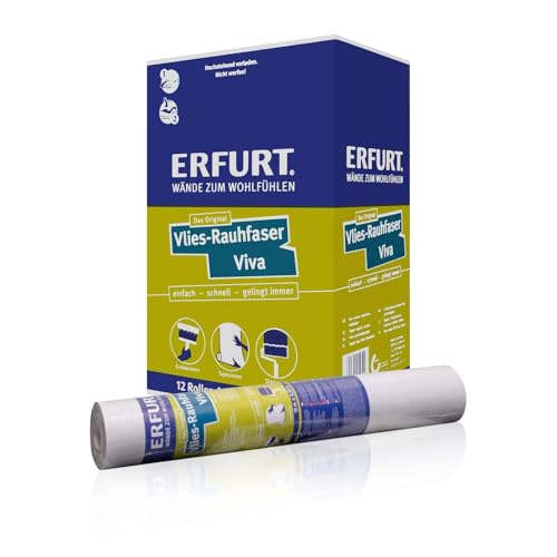 Erfurt Vlies-Rauhfaser VIVA Weiß...