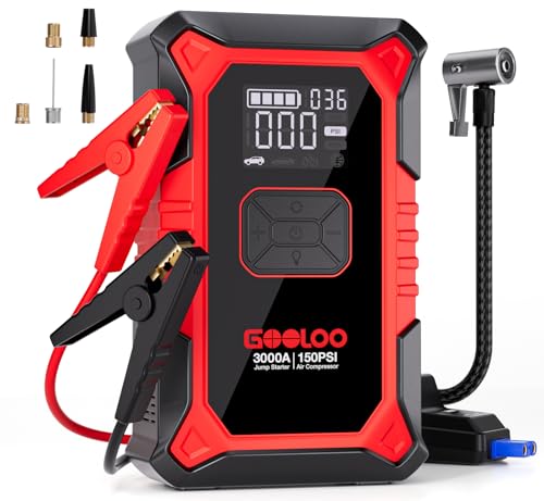 GOOLOO A3 Starthilfe Powerbank mit...