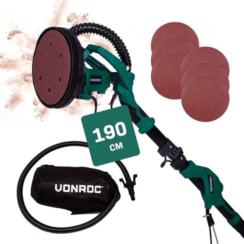 VONROC Trockenbauschleifer 1050W - Wand und...