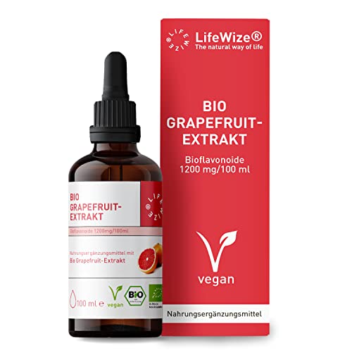 LifeWize® Grapefruitkernextrakt Bio Tropfen...