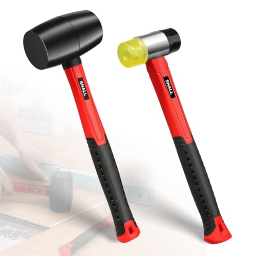 SHALL 2-teiliges Gummihammer-Set,...