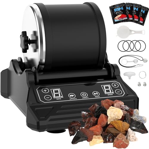 Acmeenjoy Rock Tumbler Kit Steintrommel Set...