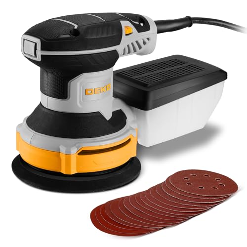 Exzenterschleifer 300W, DEKOPRO 125mm...