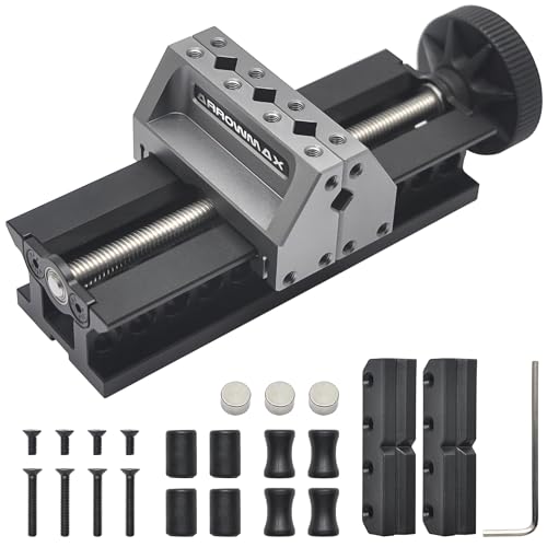 ARROWMAX doppelseitiger Mini-Schraubstock –...