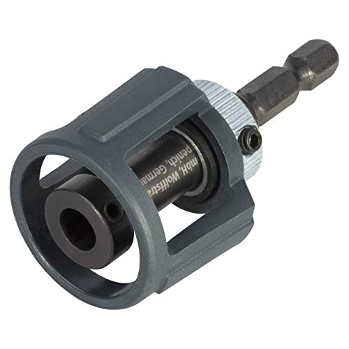 wolfcraft 1539000 Bithalter mit Tiefenstopp...