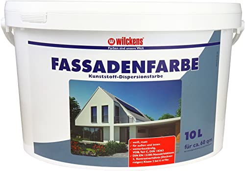 Wilckens Fassadenfarbe, 10 l, Weiß