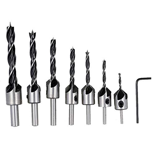 Malayas® Senkbohrer mit Aufstecksenker HSS 7...