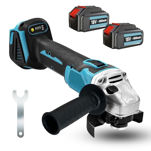 Akku-Winkelschleifer, Kompatibel mit Makita...