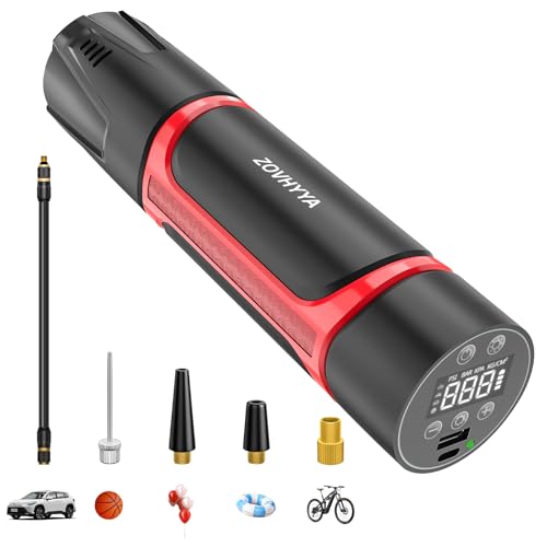 ZOVHYYA Akku Luftpumpe 150PSI Elektrische...
