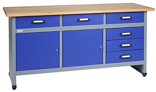 Küpper Werkbank 12177, 170x84x60 cm, 6...