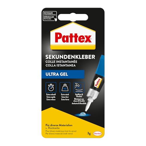 Pattex Sekundenkleber Ultra Gel, extra...