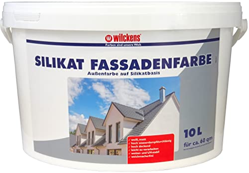 Wilckens Silikat Fassadenfarbe matt, 10 l,...