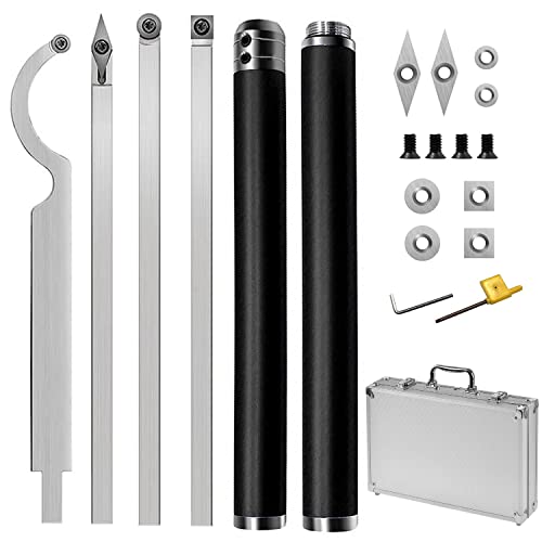 21 Pcs Drechseleisen Set, Wendeplatten für...
