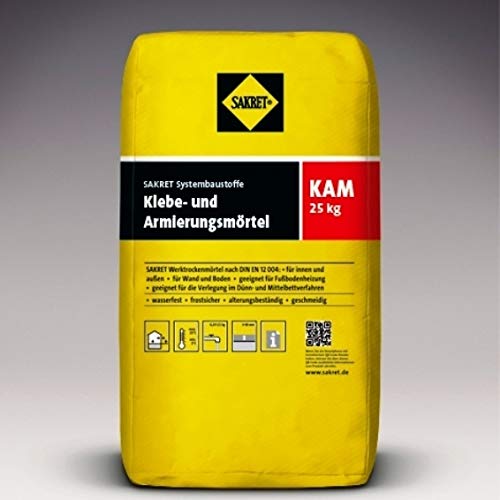 25kg SAKRET Klebe- und Armierungsmörtel KAM...