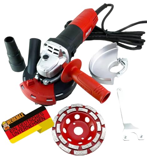 Werkmax Betonschleifer Set, Flex...