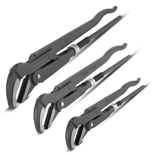 STAHLWERK Rohrzangen Set 3-teilig 1, 1,5, 2...