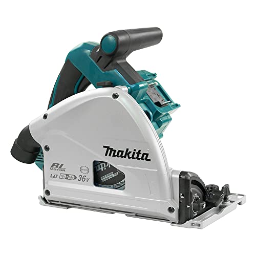 Makita DSP600ZJ Akku-Tauchsäge 56mm 2x18 V...