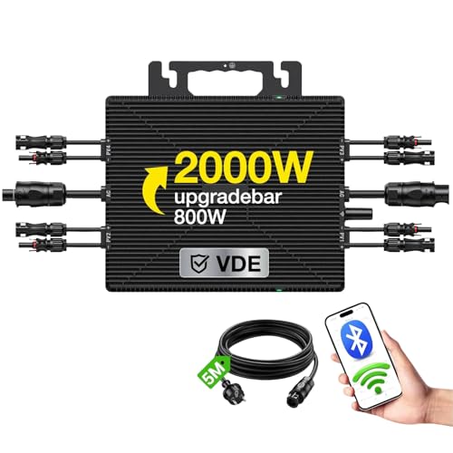 BLZLDD 2000W Wechselrichter, Solar...